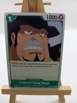 One Piece Card Game ST02-004 Capone "Gang" Bege Worst Generation Starter Deck - Image 1