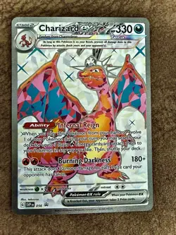 Pokemon Charizard ex 056 S&V Promo Cards Holo - Image 1