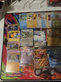 Pokemon Collection Ex V Holo Reverse Holo 50 Cards Bulk binder Full Art Vmax NM - Image 3