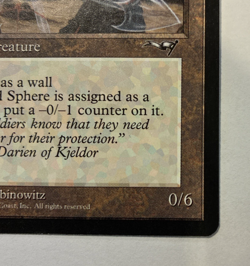 Shield Sphere - NM - Uncommon Magic the Gathering Alliances (ALL) 1996 WotC - Image 3