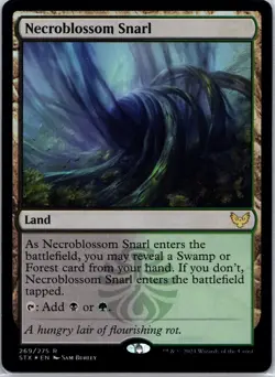 Necroblossom Snarl R Strixhaven: School of Mages 269 NM - Image 1