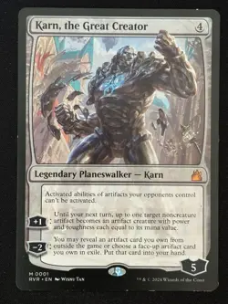 1x MTG Karn, the Great Creator - Ravnica Remastered (RVR) #1 - Magic - Image 1