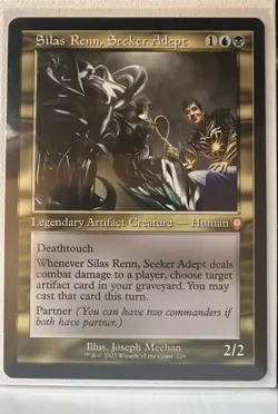 Silas Renn, Seeker Adept (Retro Frame) Commander: the Brothers' War Regular - Image 1