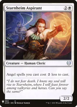 NM Starnheim Aspirant, MTG, The List, Magic the Gathering, 380 - Image 1