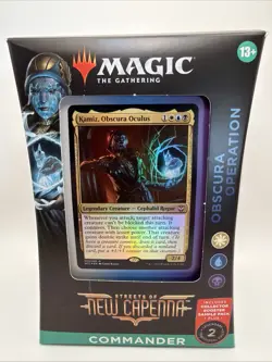 Streets of New Capenna Commander Deck - Obscura Operation MTG Brand New Sealed - Image 1
