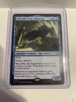 Wizards of the Coast Wan Shi Tong, Librarian 0078 Avatar Legendary Creature Blue - Image 1