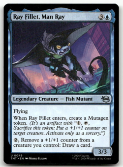 FOIL Ray Fillet, Man Ray #49 (NM) TMT Magic MTG - Image 1