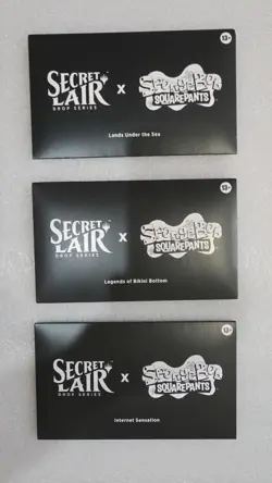 SpongeBob SquarePants Bundle NON FOIL Edition, Magic the Gathering SECRET LAIR - Image 1