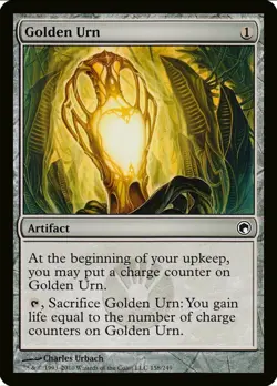 X 1 Golden Urn NM-M Scars of Mirrodin MTG Magic The Gathering - Image 1