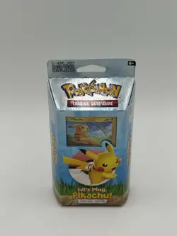 Pokemon Let’s Play Pikachu Theme Deck Factory Sealed Box - Image 1