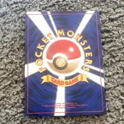 Pokemon Misty's Tears Trainer Card Japanese 1996 Nintendo Ken Sugimori - Image 4