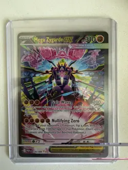RAW Order Mega Zygarde ex 120/088 Pokemon TCG English. Fresh Perfect Order SIR - Image 1