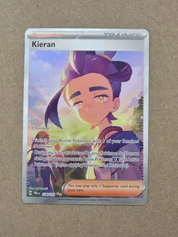 Kieran 174/131 Prismatic Evolutions Special Illustration Rare Pokemon TCG - Image 1