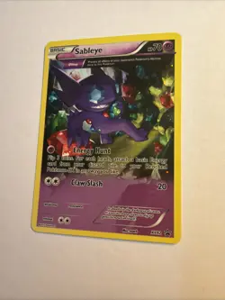 Pokemon TCG Sableye XY XY92 Holo Promo Promo Lightly Played Plus - Image 3
