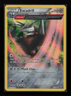 Excadrill 97/160 Holo Rare Primal Clash Pokemon Near Mint - Image 1