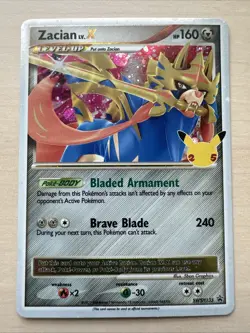 Zacian LV. X SWSH135 NM Holo Foil Promo Rare Pokemon Card - Image 1