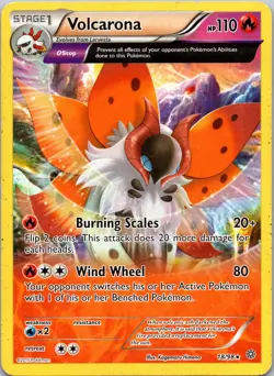 Volcarona 18/98 Rare XY - Ancient Origins MP Pokemon TCG - Image 1