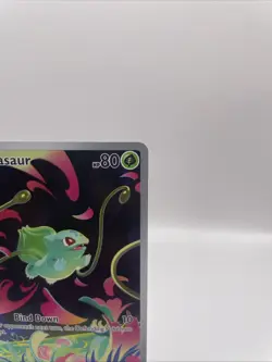 Pokemon TCG Bulbasaur 133/132 Mega Evolutions Illustration Rare - Image 3