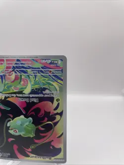 Pokemon TCG Bulbasaur 133/132 Mega Evolutions Illustration Rare - Image 5