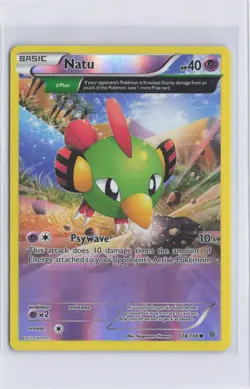 Natu 28/108 Common Roaring Skies Pokemon Reverse Holo NM - Image 1