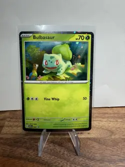 HD HOLO Bulbasaur 046 BLACK STAR PROMO 151 Pokemon - Image 1