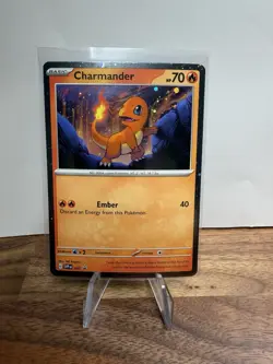 HD HOLO Charmander 047 BLACK STAR PROMO 151 Pokemon - Image 1