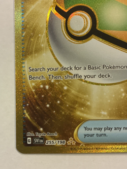 Nest Ball Scarlet & Violet Base #255/198 Hyper Rare Pokemon 2023 NM - Image 2