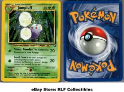 2000 Pokemon, Neo Genesis, #7/111 Jumpluff, Holo Rare - Image 1