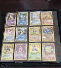 Pokemon Complete Unlimited Base Set 102/102 + Partial Jungle & Fossill Sets 🔥 - Image 1