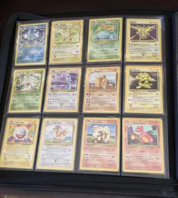 Pokemon Complete Unlimited Base Set 102/102 + Partial Jungle & Fossill Sets 🔥 - Image 2