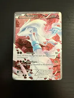 Pokemon Reshiram RC22/RC25 Legendary Treasures Ultra Rare Full Art Holo 130HP - Image 1