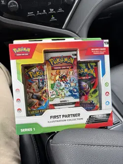 Pokemon TCG First Partner Illustration Collection Series 1 New Sealed - Image 1