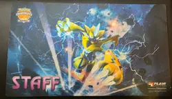 Pokemon TCG 2018 Regional Zeraora Staff Playmat - Image 1
