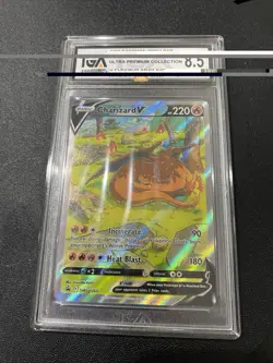 Charizard V Ultra-Premium Collection Pokemon Black Star Promo SWSH260 PSA 9 - Image 1