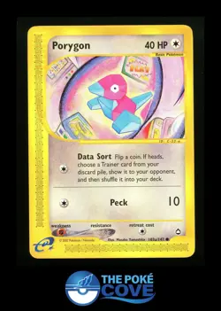 Porygon (103a) 103a/147 | Aquapolis | Pokemon Common | LP - Image 1