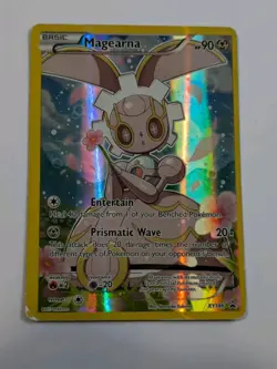 Pokemon XY Black Star Promo Holo Magearna XY186 Heavily Played* Damaged* - Image 1