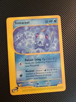 Tentacool 113/147 2002 Aquapolis Pokemon TCG Vintage WOTC Common - NM/LP - Image 1