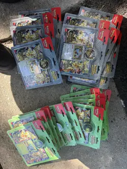 Pokemon TCG Ascended Heroes 2-Pack Blisters - Erika and Larry - LOT of 23 SEALED - Image 1