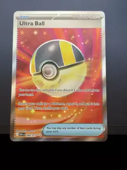 Pokemon Ultra Ball 264/217 Me: Ascended Heroes Full Art Secret Rare Holo - Image 1