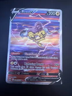 Raikou V GG41/GG70 Pokemon Crown Zenith Full Art Ultra Rare NM - Image 2