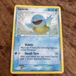 Squirtle - 83/112 - EX FireRed & LeafGreen 2004 - Reverse Holo LP - Pokemon TCG - Image 1