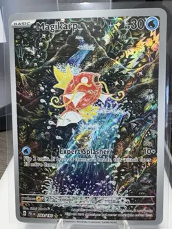 Pokemon Magikarp 203/193 Sv02 Paldea Evolved Illustration Rare Holo Eng 2023 - Image 1