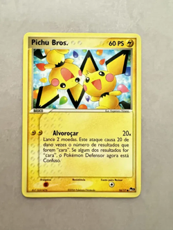 Pokemon TCG - Pichu Bros. POP Series Promos 3 16/16 Regular Common Portuguese - Image 1