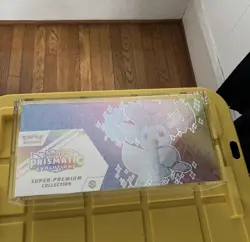 Pokemon Prismatic Evolutions Super Premium Collection with Acrylic Case - Image 1