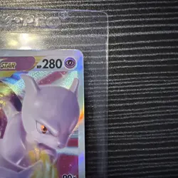 2022 Pokemon GO Mewtwo VSTAR 031/078 Ultra Rare TCG Card - Image 3