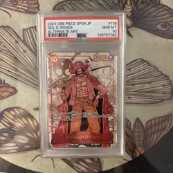 [PSA 10] Gol D. Roger ONE PIECE Card Game OP09-118 Emperors in the New World - Image 1