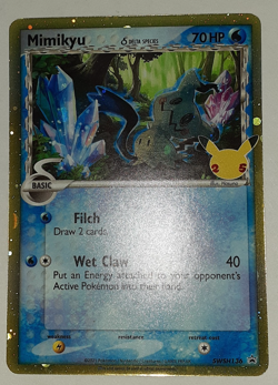 Mimikyu (Delta Species) SWSH136 Sword & Shield Promo Card NM see photos B - Image 3