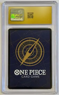 2024 One Piece Monkey D. Luffy One Piece Day ‘24 SR OP07-109 CGC 10 Pristine - Image 2