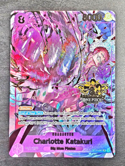 Charlotte Katakuri OP11-067 - English One Piece Japanese Version 3rd Anniversary - Image 1