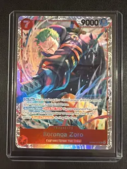One Piece- Roronoa Zoro EB04-007 SR - OP15 Adventure on KAMI’s Island NM - Image 1